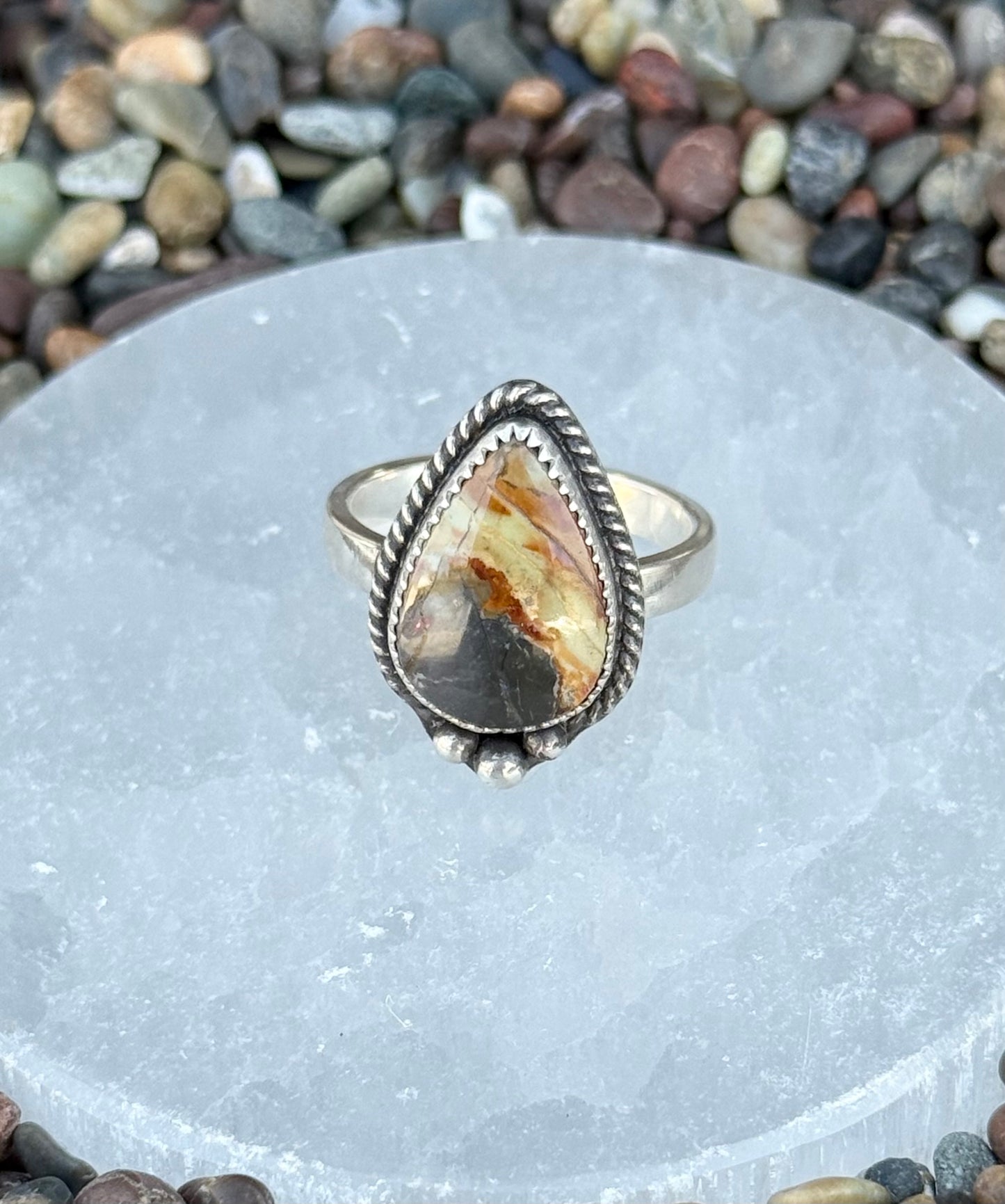 Mescalero Jasper Ring | Size 7.5