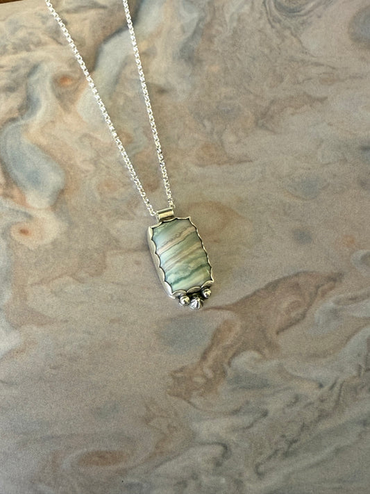 Jupiter Necklace | Abundance & Luck Jewelry | Handmade Sterling Silver Pendant | Expansion Energy Jewelry | Boho Gift