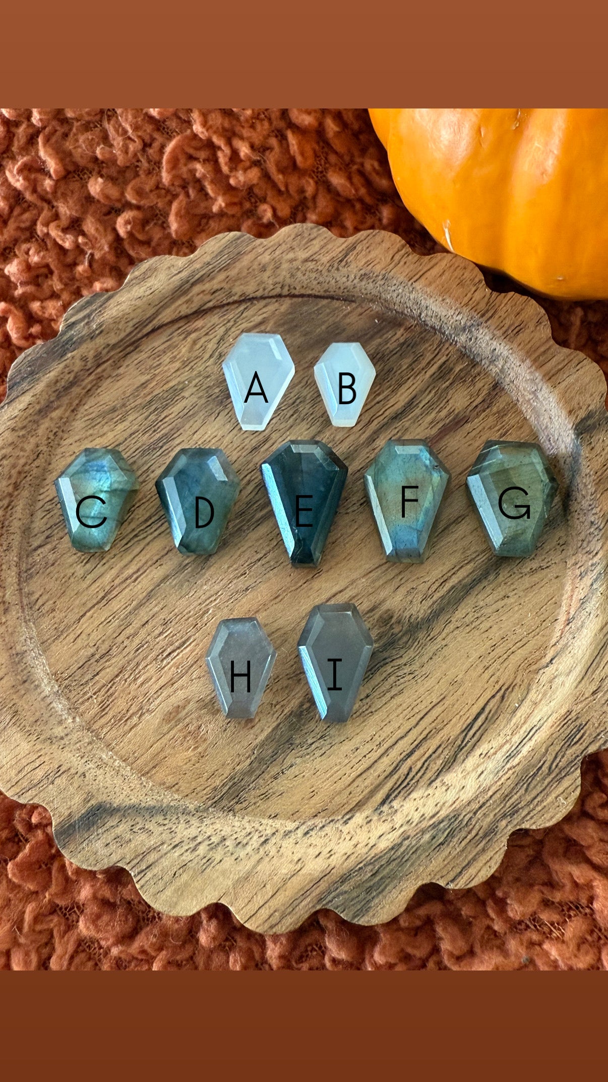 Coffin Ring or Necklace - Select your stone!