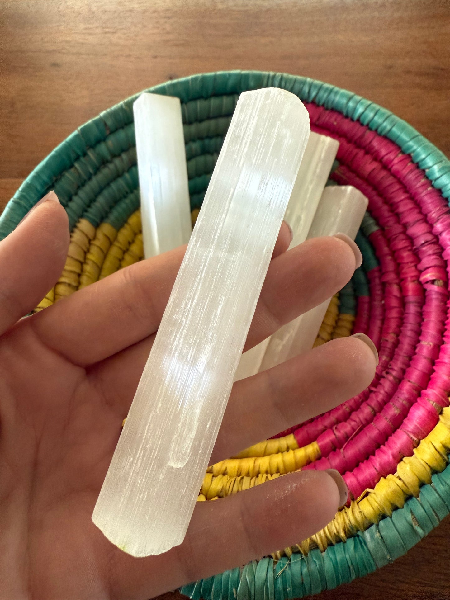 Selenite Wand