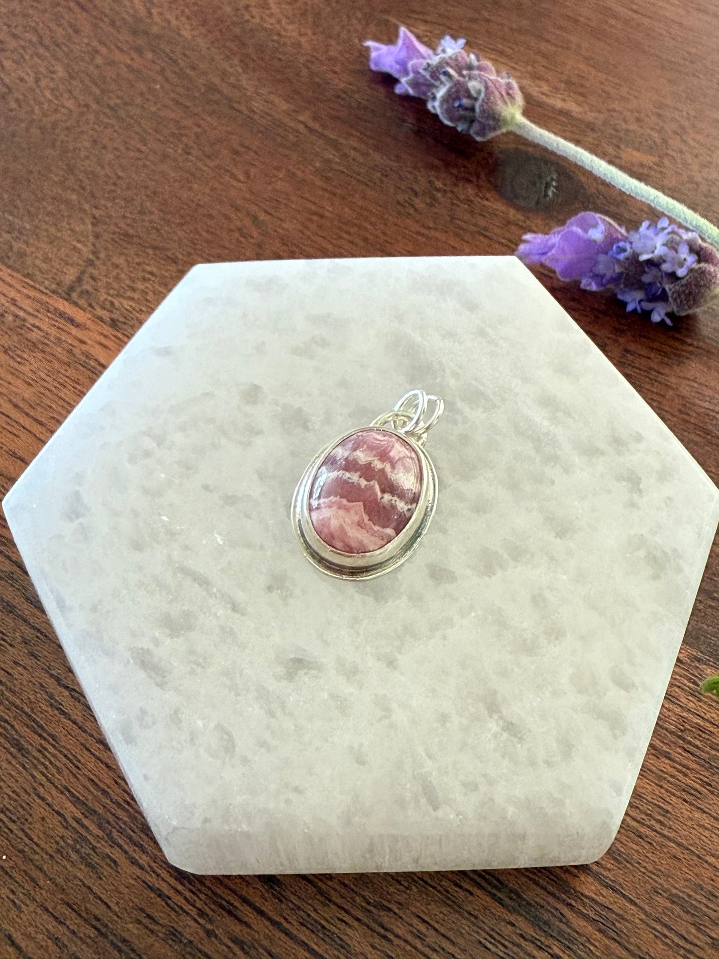 Rhodochrosite Pendant