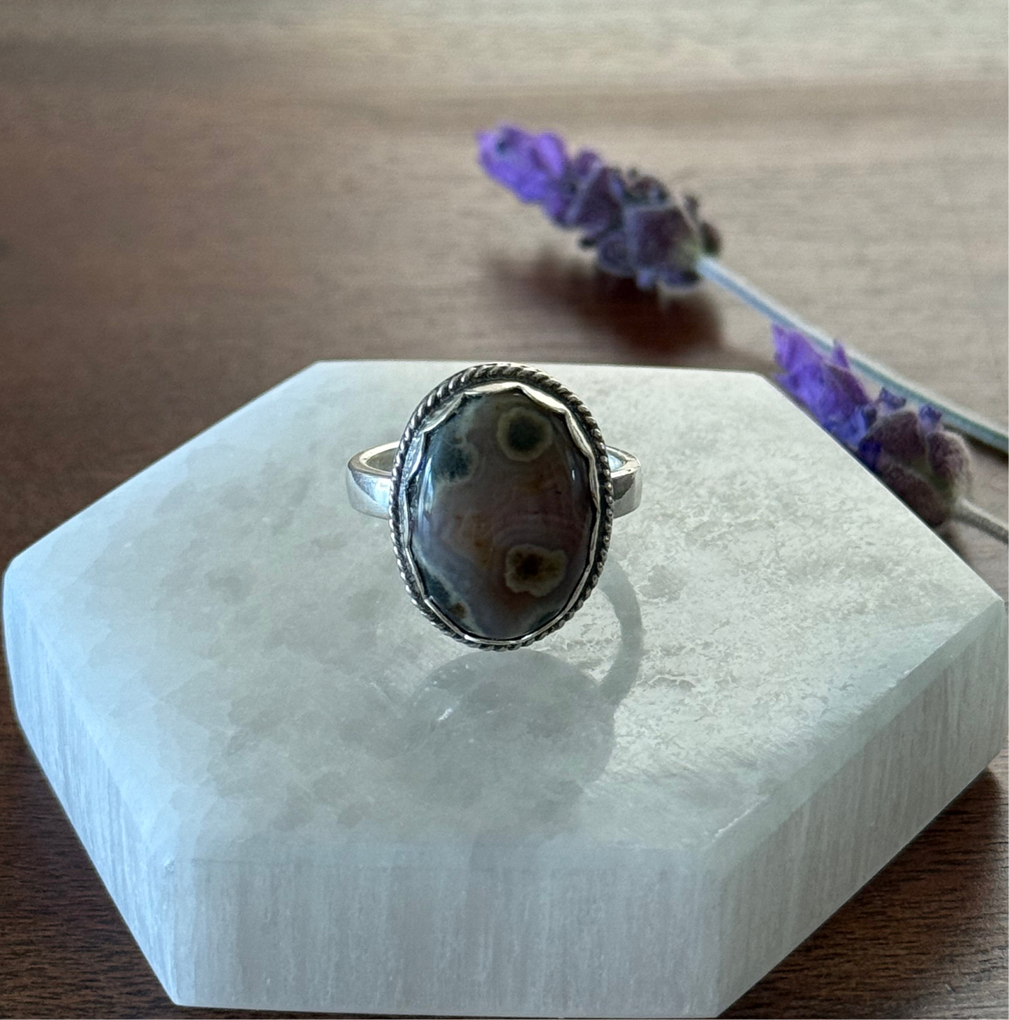 Ocean Jasper Ring | Size 7