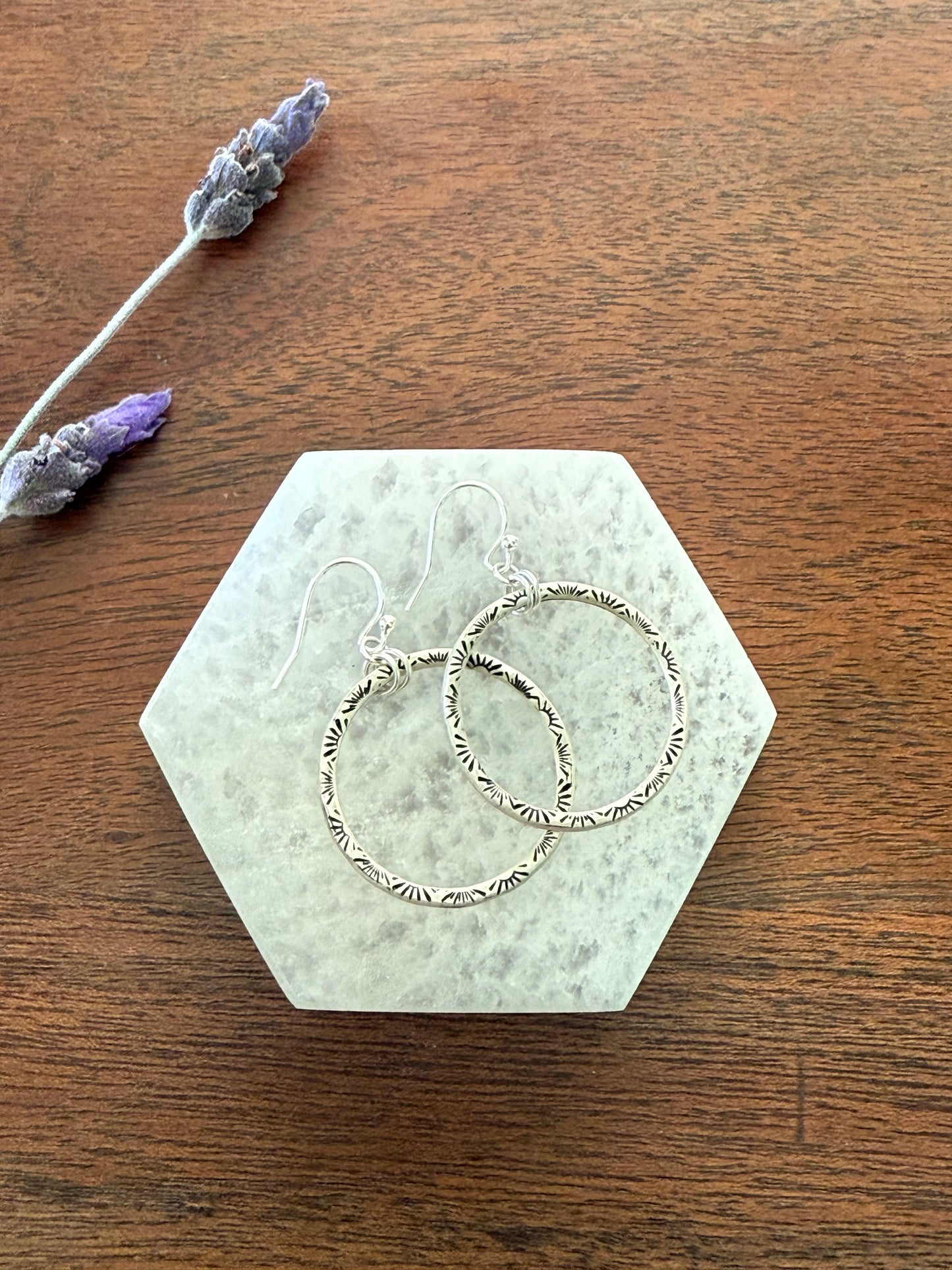 Sterling Silver Hoop Earrings