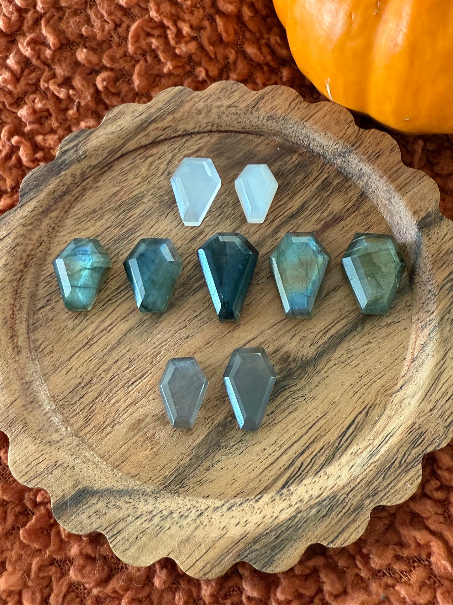 Coffin Ring or Necklace - Select your stone!