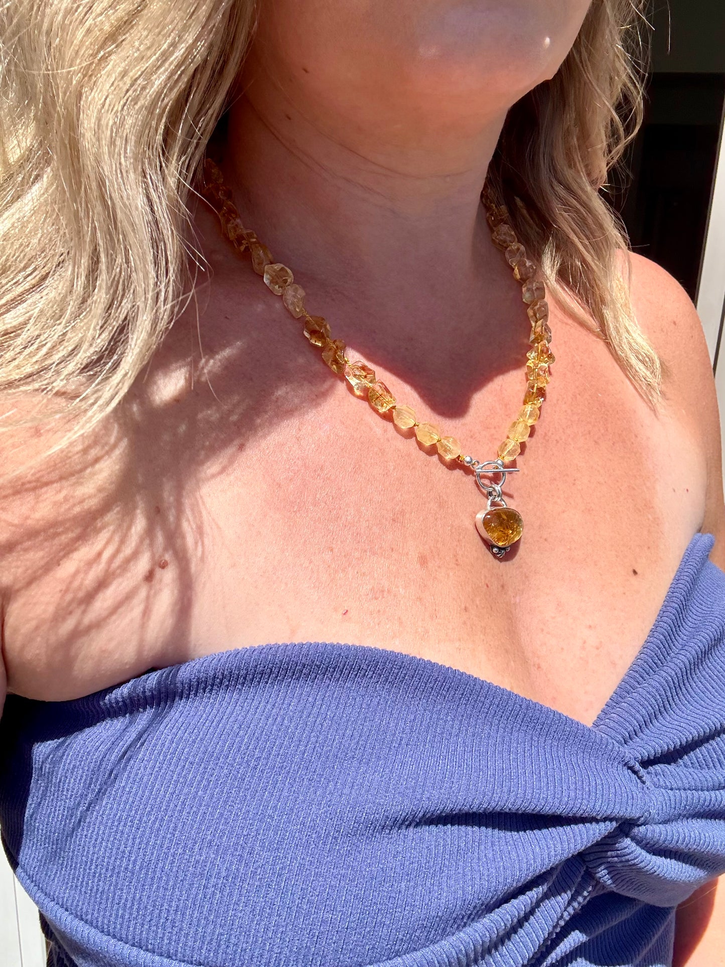 Sun Necklace | Celestial Crystal Jewelry | Handmade Sterling Silver Pendant | Solar Energy Jewelry | Boho Spiritual Gift for Her
