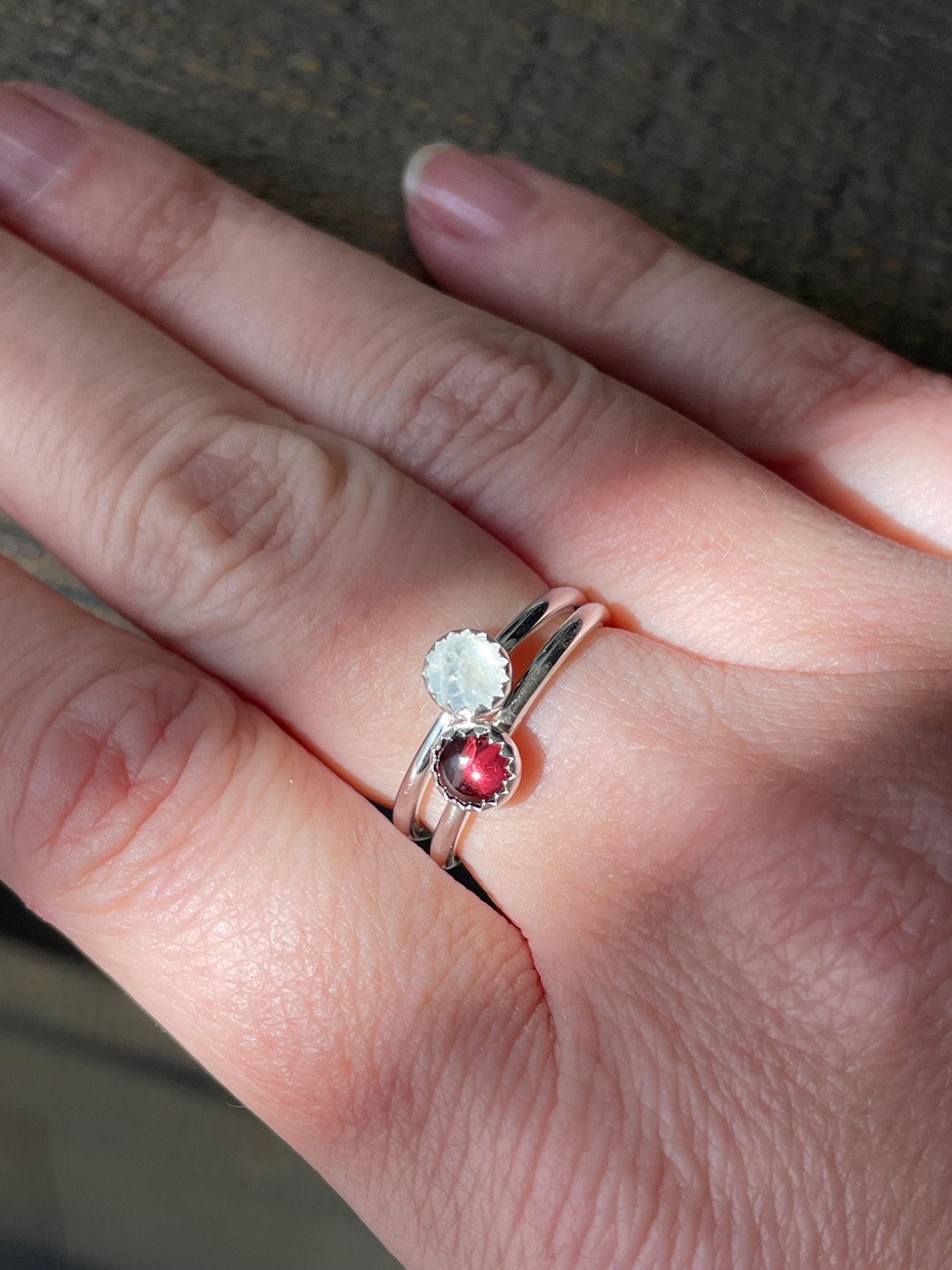 Dainty Gemstone Ring