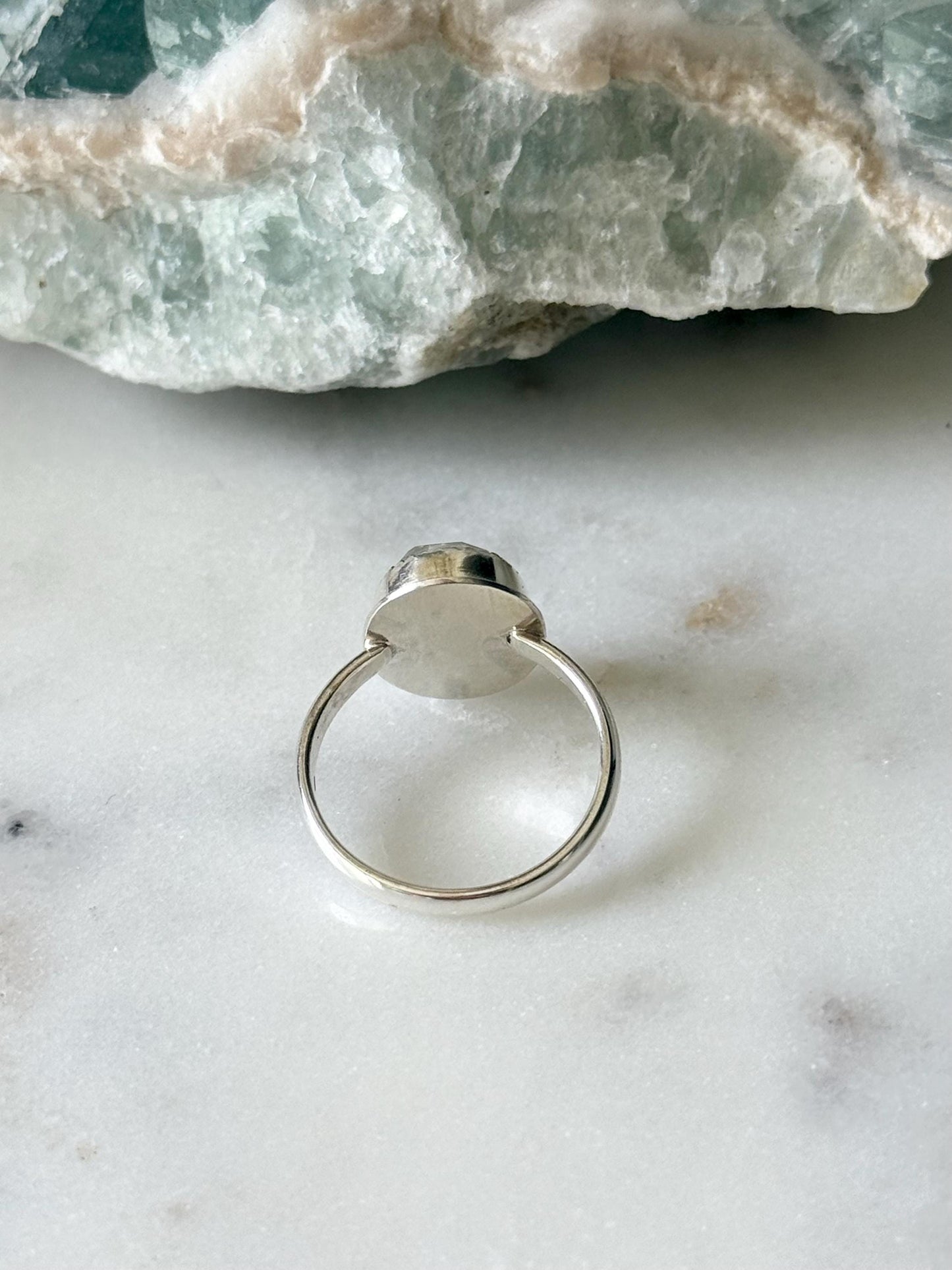 Herkimer Diamond Ring | Size 7.5