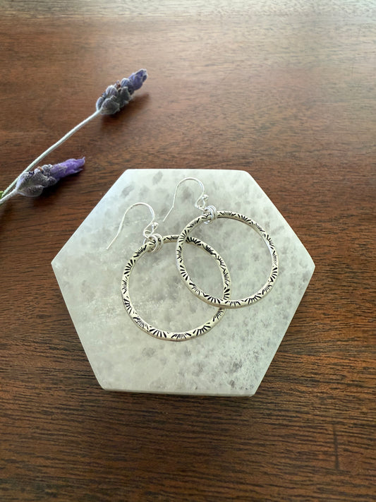 Sterling Silver Hoop Earrings