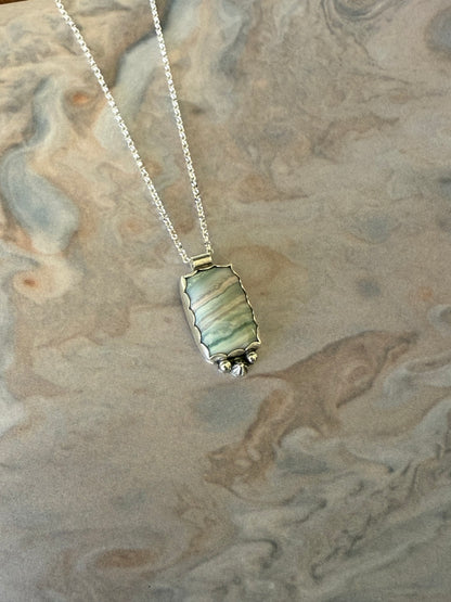 Jupiter Necklace | Abundance & Luck Jewelry | Handmade Sterling Silver Pendant | Expansion Energy Jewelry | Boho Gift