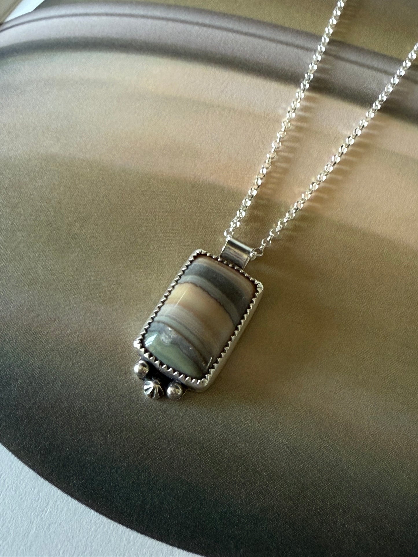 Saturn Necklace | Growth & Discipline Jewelry | Handmade Sterling Silver Pendant | Spiritual Strength Jewelry | Celestial Gift