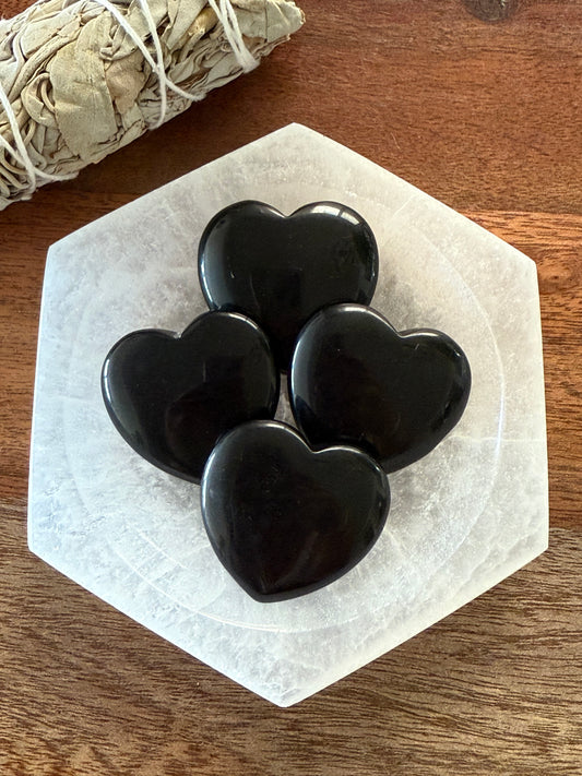 Shungite Heart