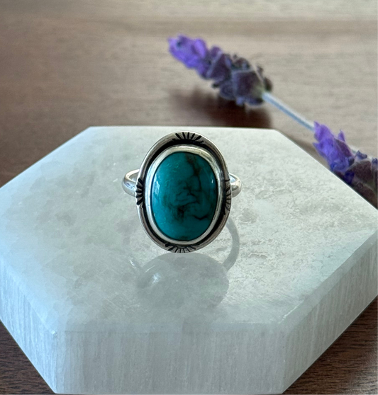 Turquoise Ring | Size 6.5