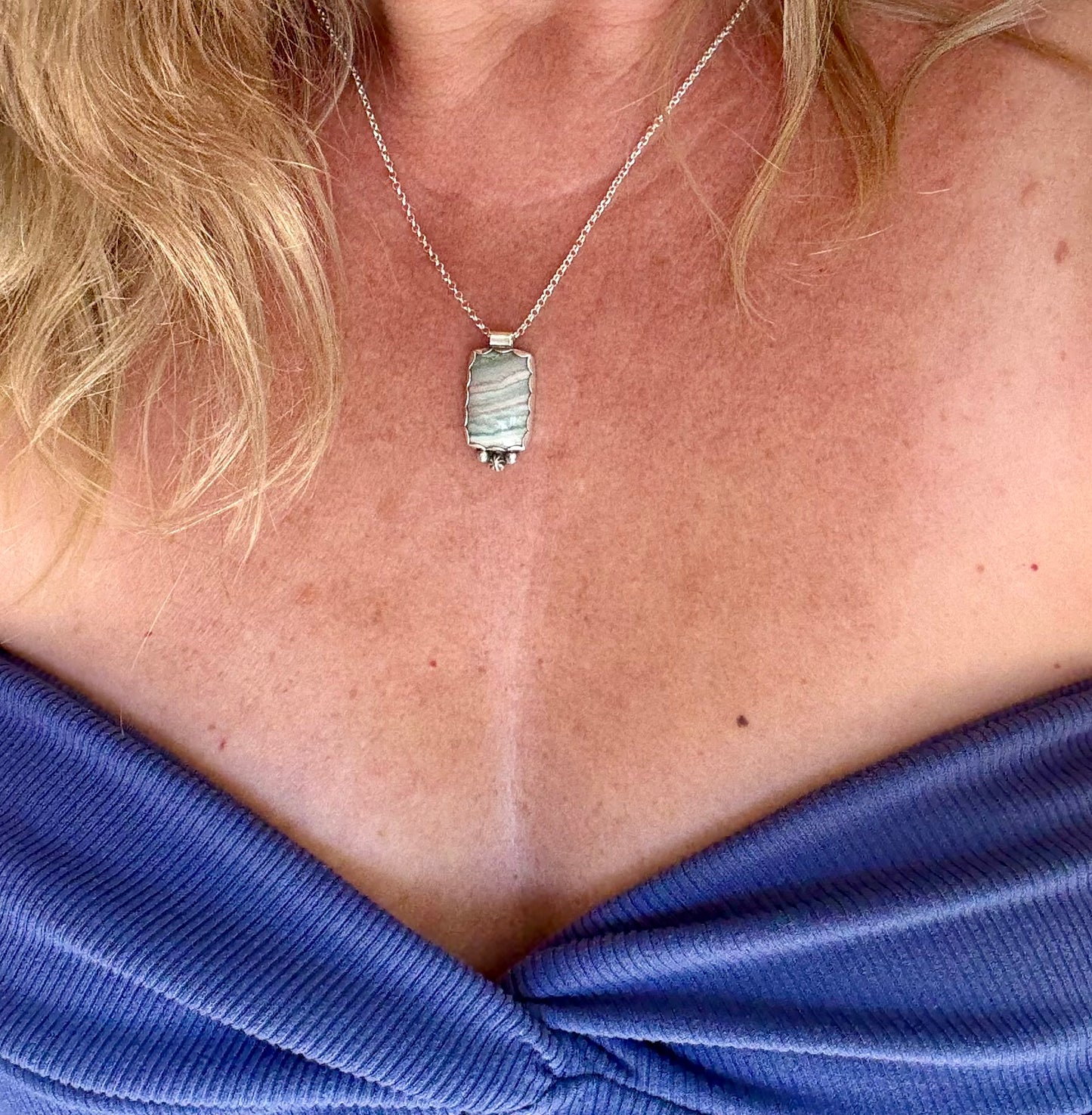 Jupiter Necklace | Abundance & Luck Jewelry | Handmade Sterling Silver Pendant | Expansion Energy Jewelry | Boho Gift