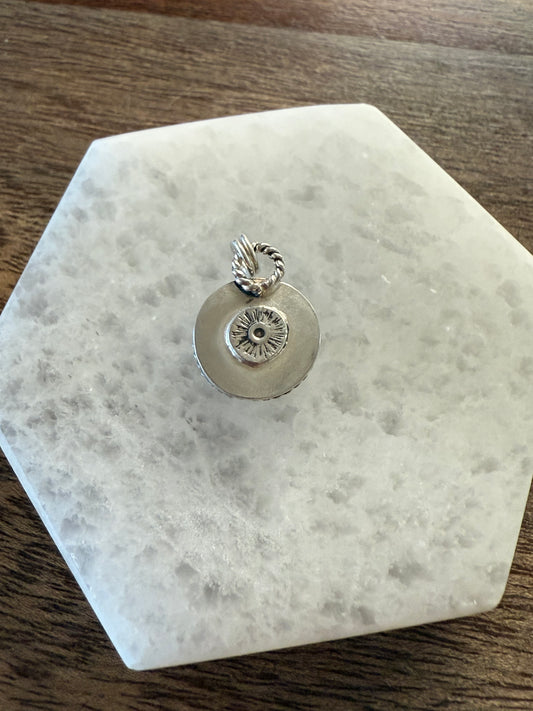 Radiant Sun Garnet Pendant