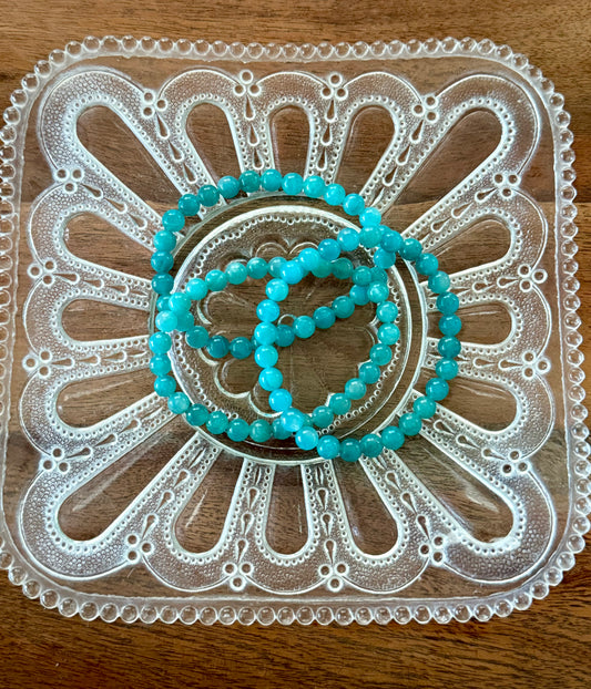 Amazonite Bead Bracelet