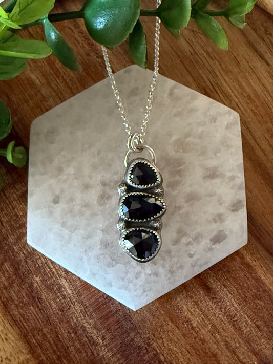 Black Spinel Necklace