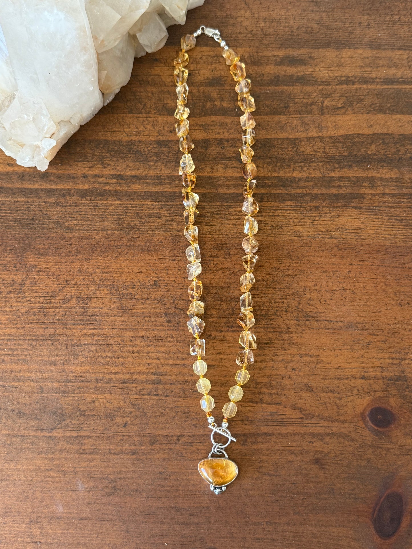 Sun Necklace | Celestial Crystal Jewelry | Handmade Sterling Silver Pendant | Solar Energy Jewelry | Boho Spiritual Gift for Her