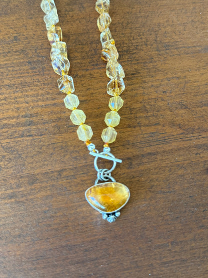 Sun Necklace | Celestial Crystal Jewelry | Handmade Sterling Silver Pendant | Solar Energy Jewelry | Boho Spiritual Gift for Her