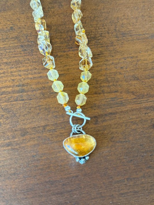 Sun Necklace | Celestial Crystal Jewelry | Handmade Sterling Silver Pendant | Solar Energy Jewelry | Boho Spiritual Gift for Her