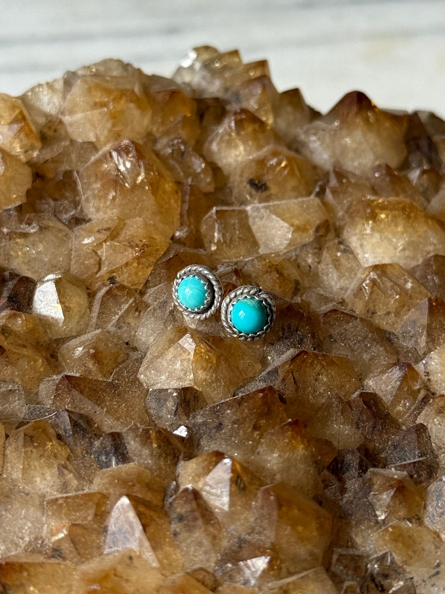 Turquoise Stud Earrings