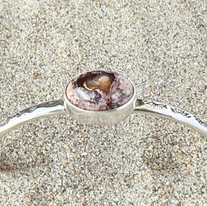 Mexican Fire Opal Cuff Bracelet