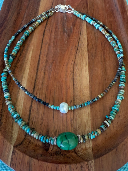 Beaded Turquoise Necklaces