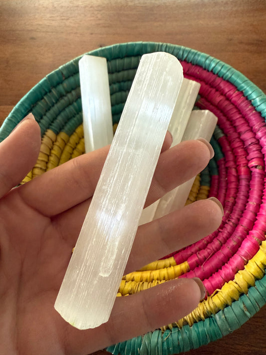 Selenite Wand