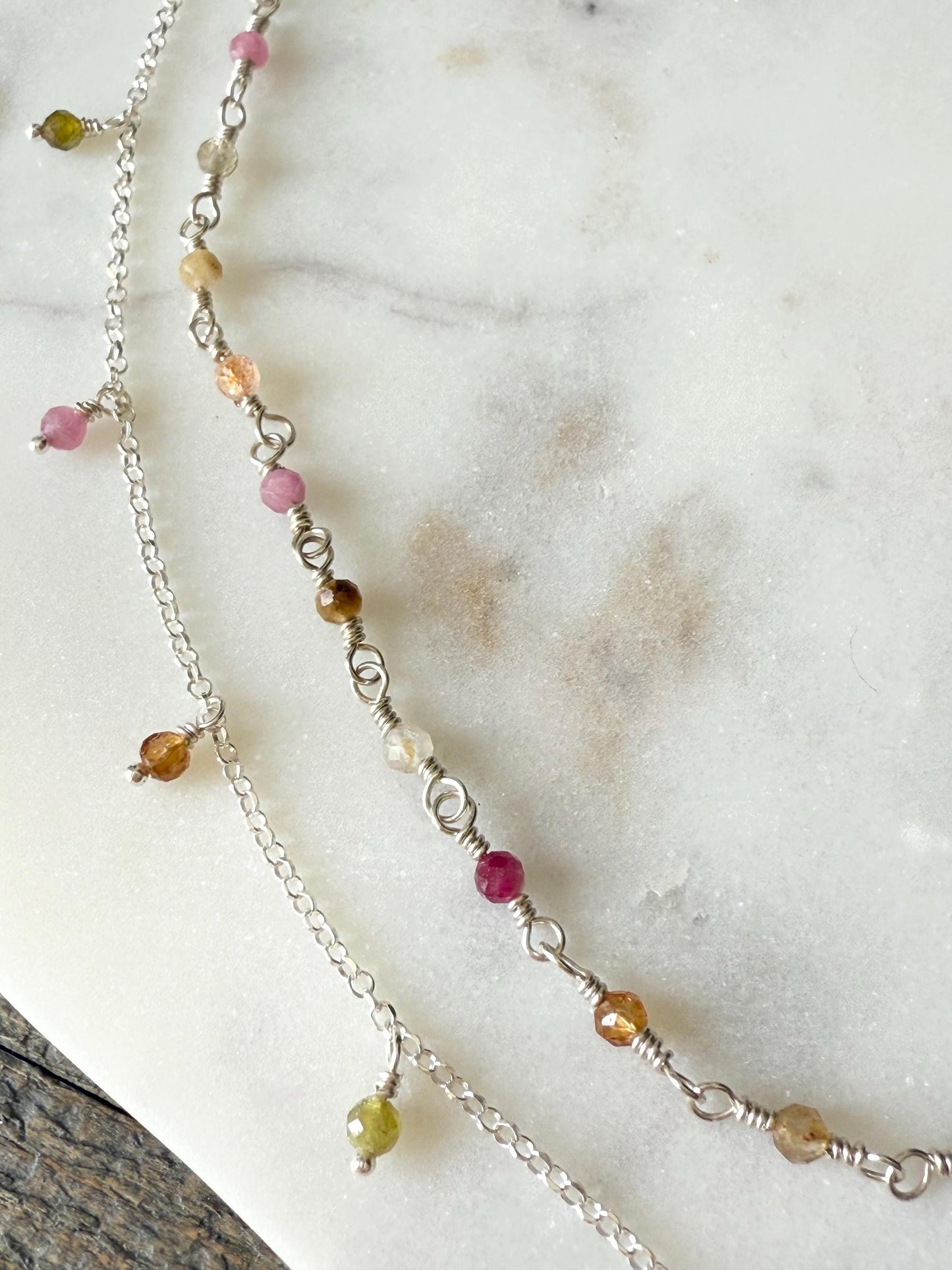 Multicolor Tourmaline Necklaces