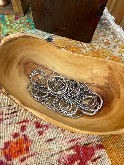 Sterling Silver Stacker Rings