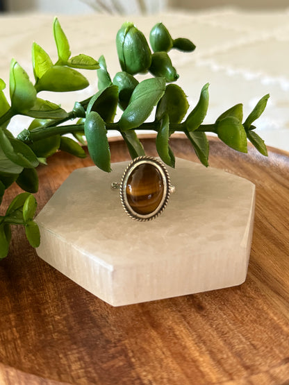 Tigers Eye Ring | Made to Order