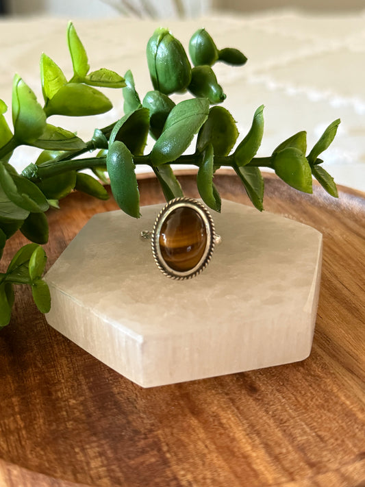 Tigers Eye Ring | Made to Order