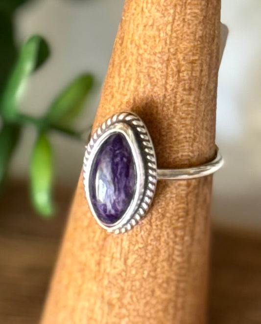 Charoite Ring | Size 6.5