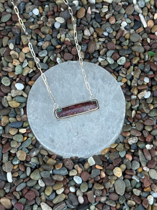 Copper Chrysocolla Necklace