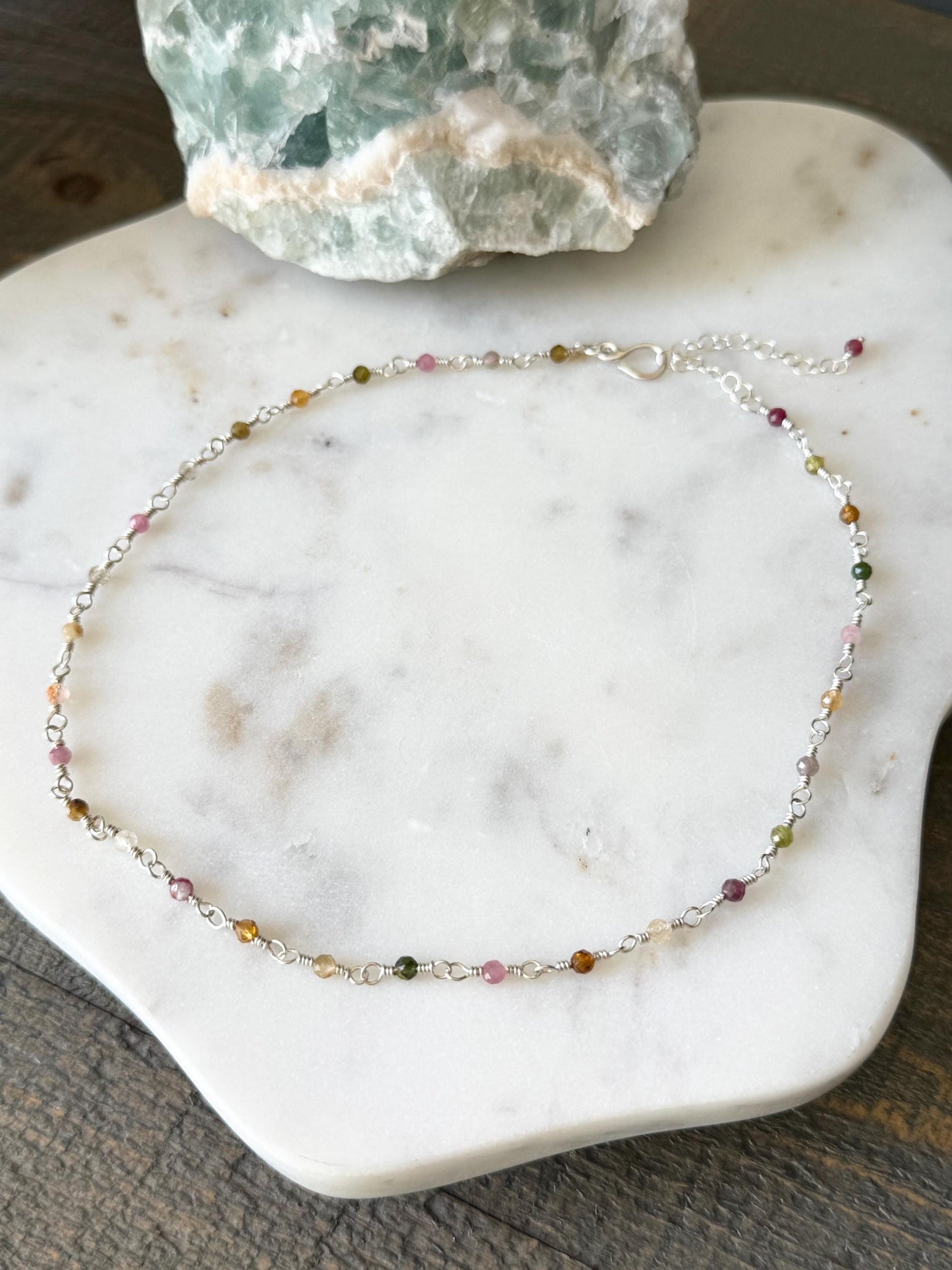 Multicolor Tourmaline Necklaces