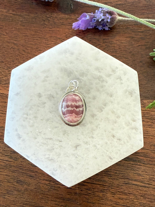 Rhodochrosite Pendant