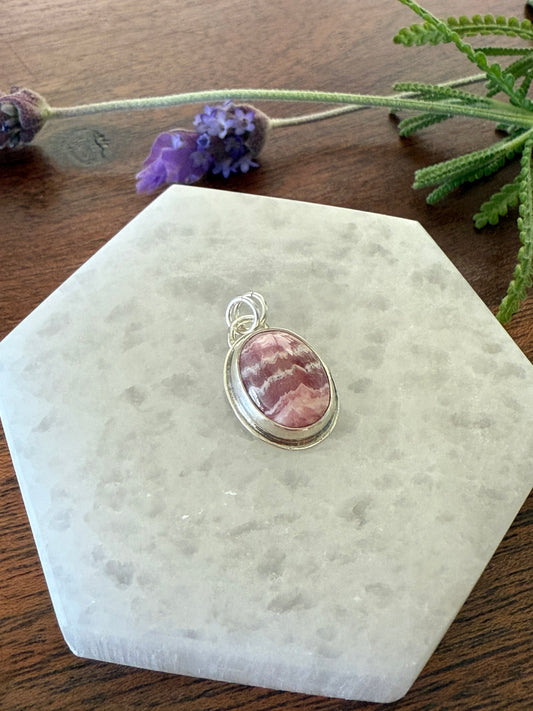 Rhodochrosite Pendant
