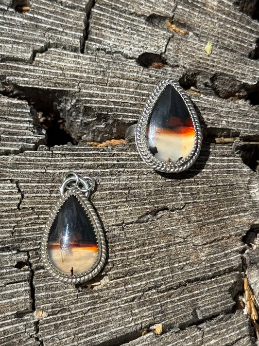 Montana Agate Pendant