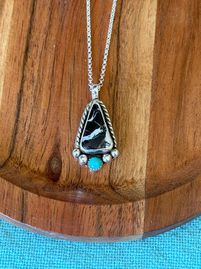 White Buffalo Turquoise Necklace