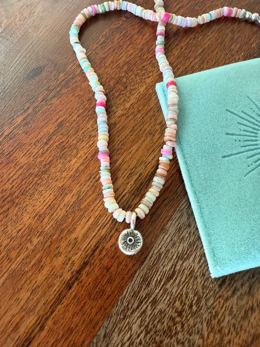 Radiant Summer | Multicolor Shell Necklace