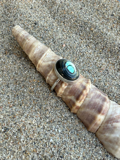 Abalone Ring | Size 6.5