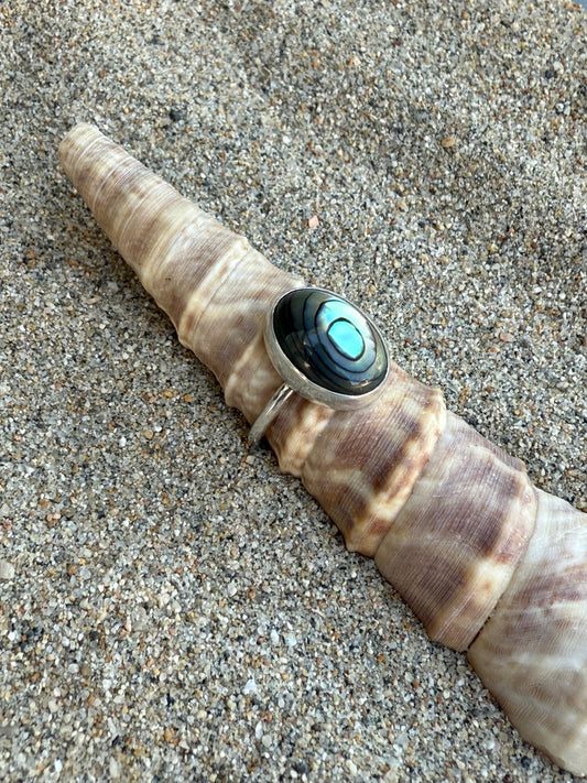 Abalone Ring | Size 6.5