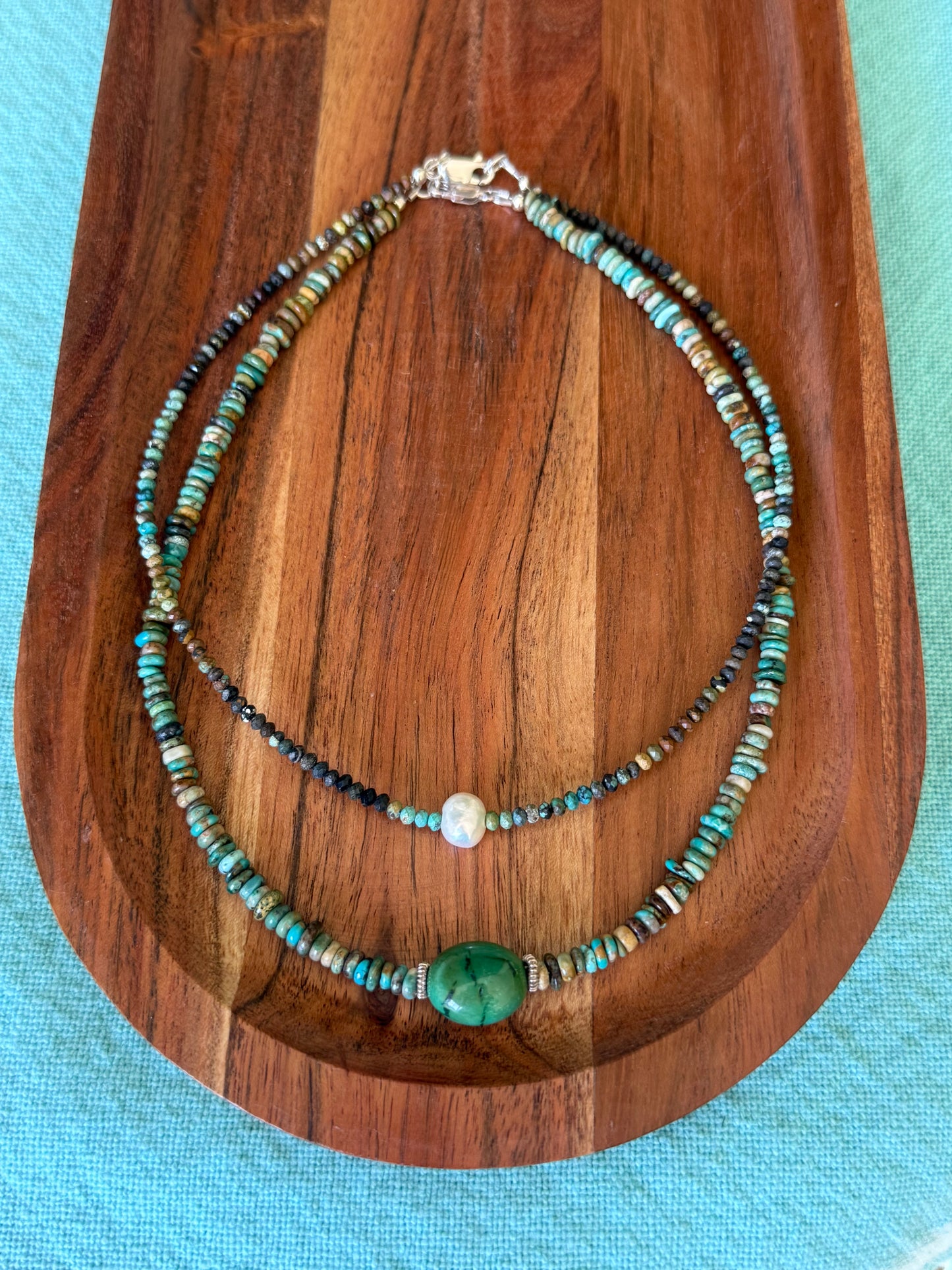 Beaded Turquoise Necklaces