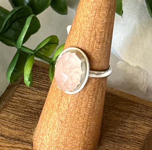 Rose Quartz Ring | Size 7