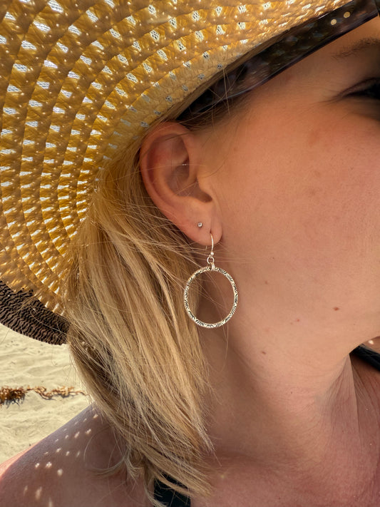 Sterling Silver Hoop Earrings
