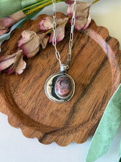 Sacred Reset Necklace - Pink Moon Energy