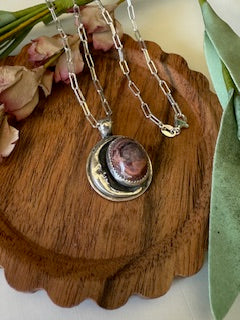 Sacred Reset Necklace - Pink Moon Energy