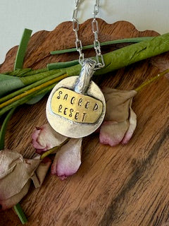 Sacred Reset Necklace - Pink Moon Energy