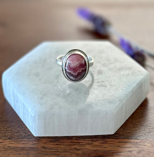 Rhodochrosite Ring | Size 5.75