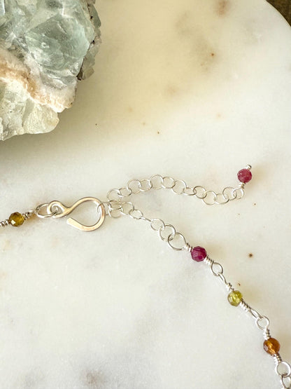 Multicolor Tourmaline Necklaces