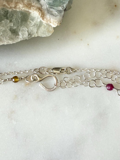 Multicolor Tourmaline Necklaces